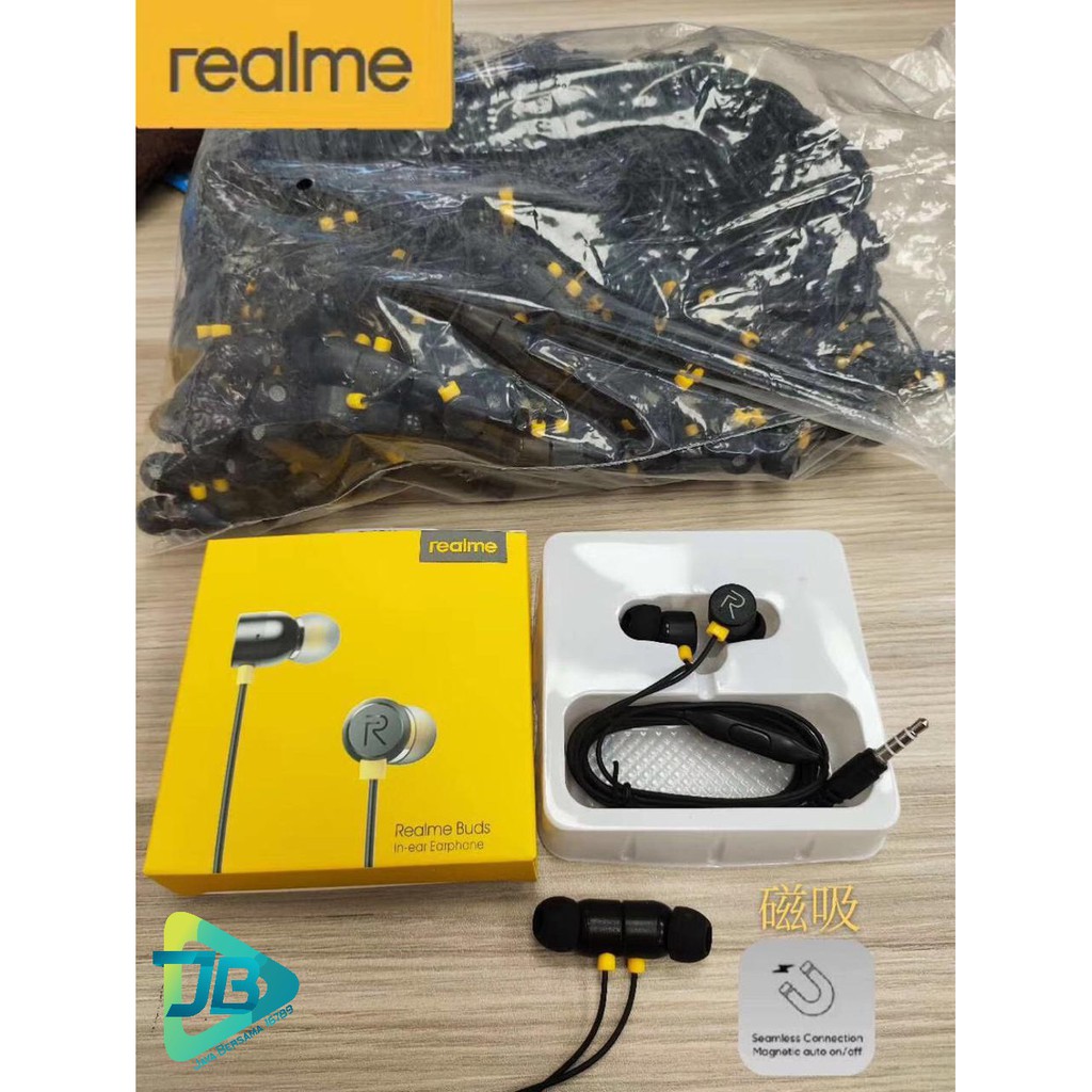 BM062 Handsfree Earphone Headset Realme Suara Bagus JB2117