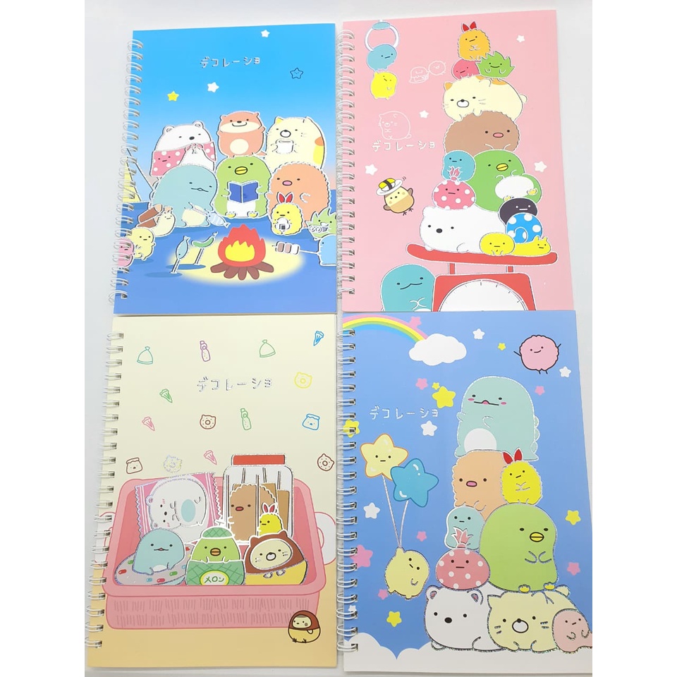 PAOPAO Buku Notes Lucu Unik Ring Spiral A5 Premium Design Cute