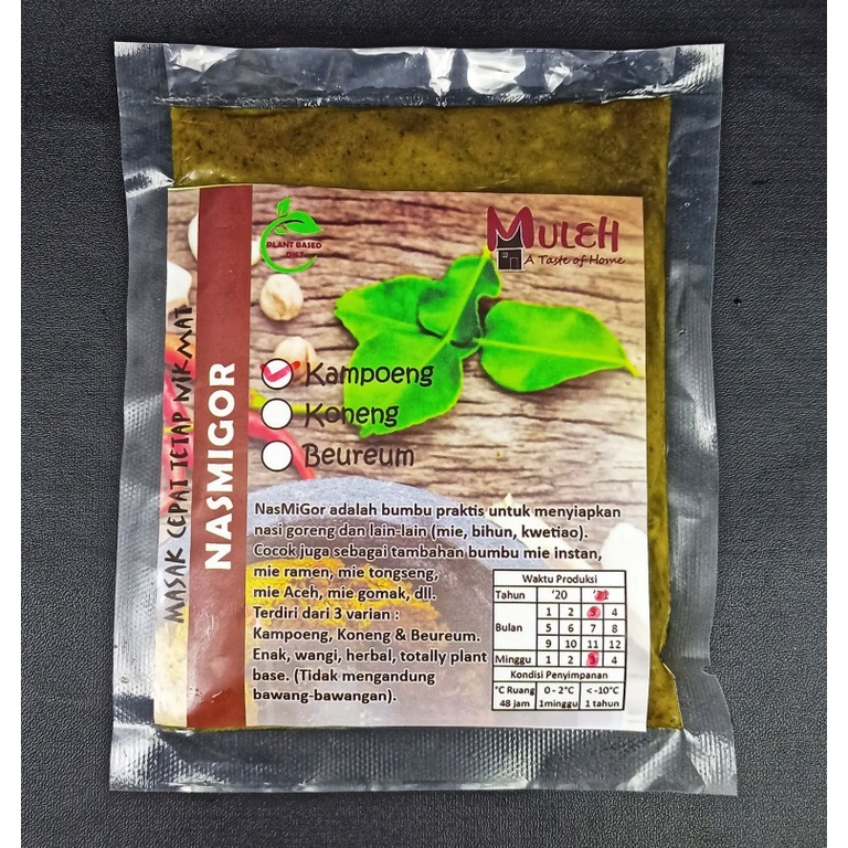 

Bumbu nasi goreng vegan kampung 160gr