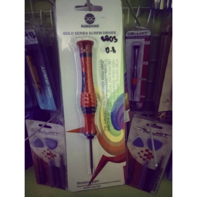 Obeng iPhone 4 5 6 Bintang 0.8mm - Obeng Pentalobe 0.8mm - Obeng Bintang 0.8mm