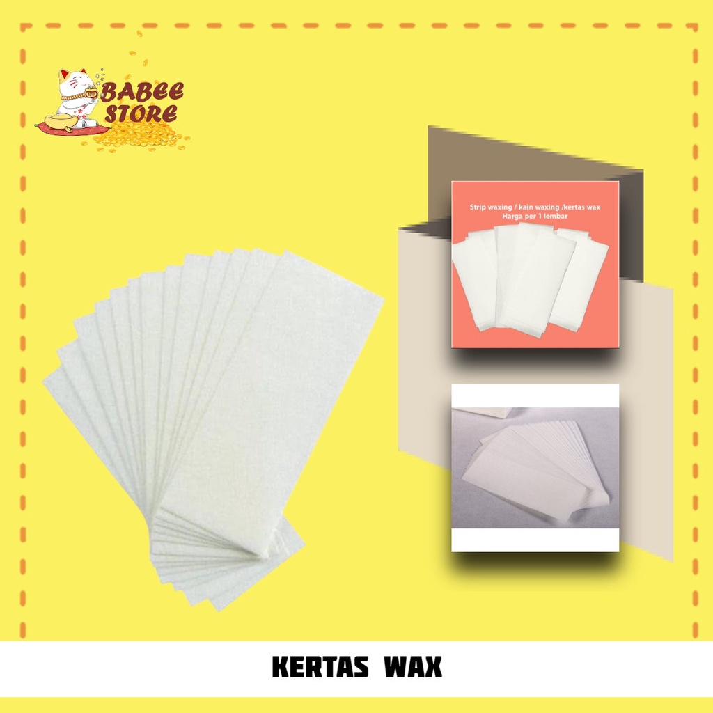 BABEE - KERTAS WAXING / KAIN WAX / KERTAS SUGARWAX / TISSUE WAXING