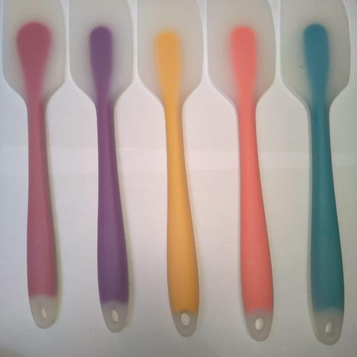 Spatula silikon food grade Sendok kue tahan panas