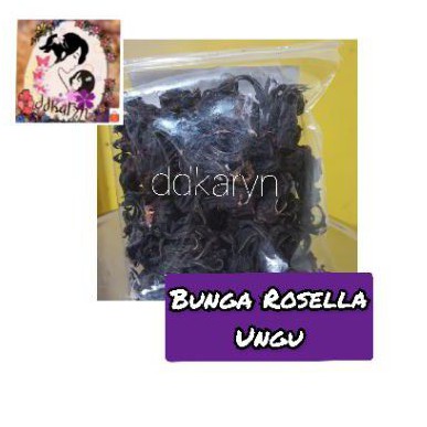 

1kg ROSELA UNGU BUNGA ROSELA / ROSSELA / ROSSELLA UNGU