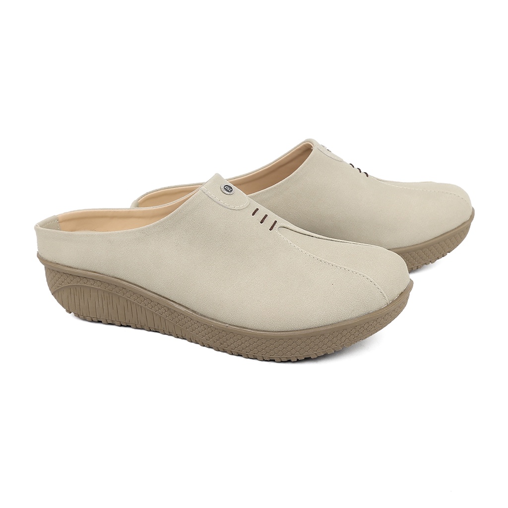 Sepatu Sandal Bustong Slop Slip On Original Sandal Kekinian Remaja Wanita