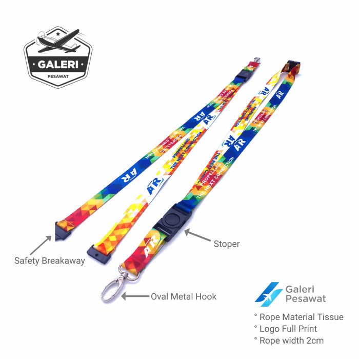 

Terbatas Lanyard / Gantungan Tali Id Card Atr Propelling Bergaransi