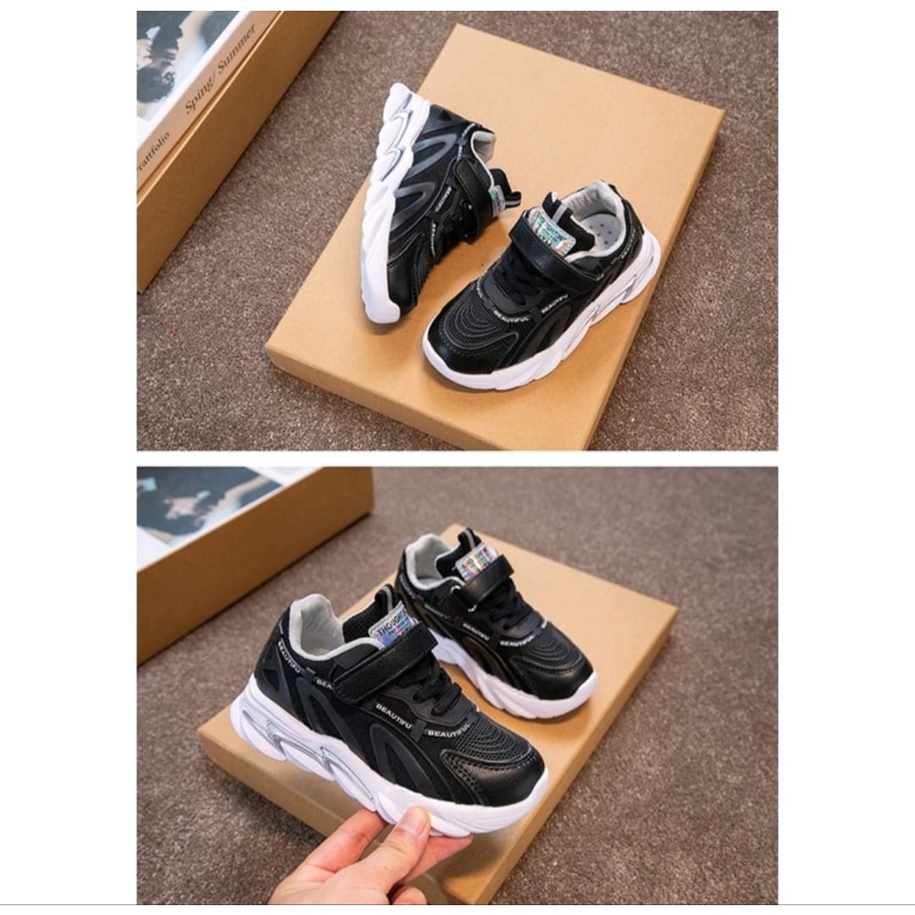 Sepatu anak impor kids shoes SWART size 26-37
