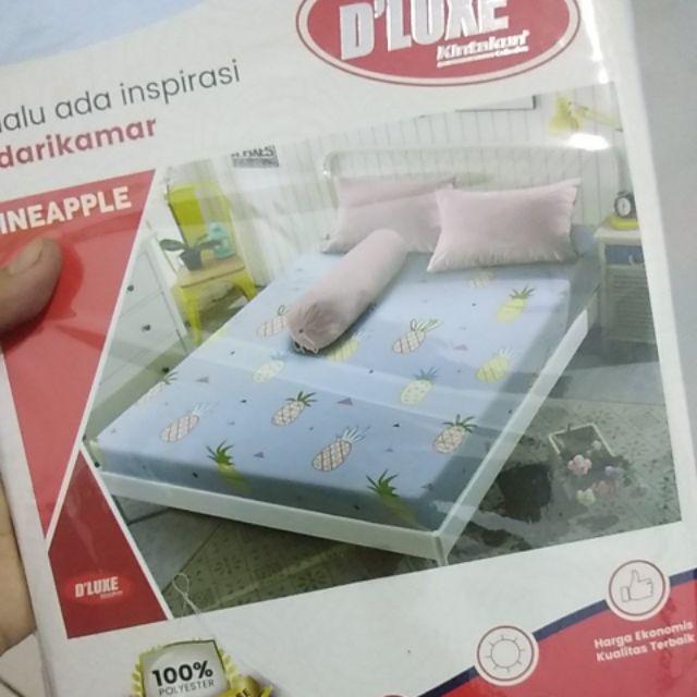 Sprei Kintakun No 4 Extra Single 100x200 Motif Molino Spongebob Unicorn Daniel Gauri Fiji Murah