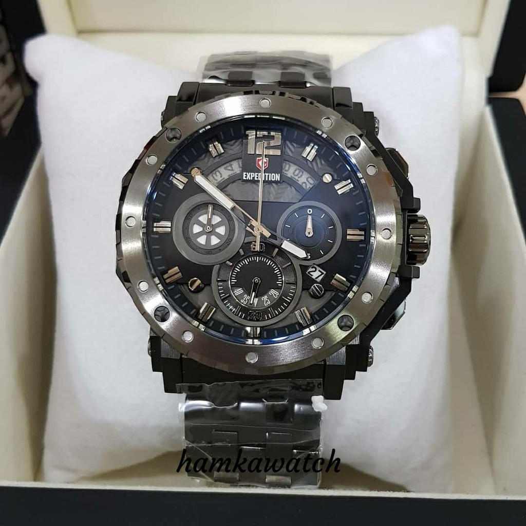 jam tangan / Watch_Id pria Expedition original E6402 black