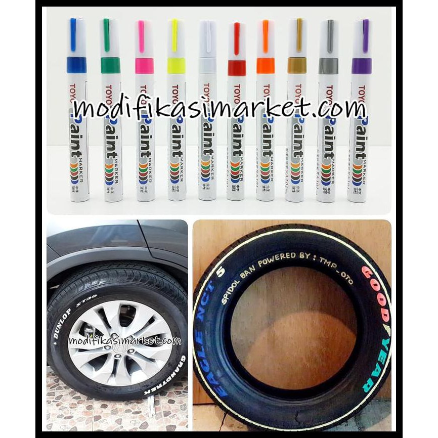 

Spidol Ban Toyo Marker Paint Original Asli Authentic TERBARU