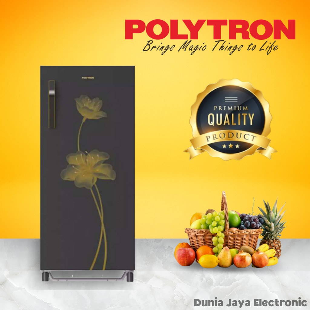 Kulkas Polytron 1 pintu PRX 171 (Free Ongkir ) Khusus Medan