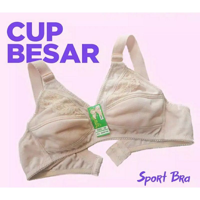 BRA SPORT SRIKANDI CUP BESAR / BH BAN MURAH