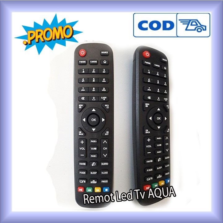 REMOTE REMOT TV AQUA /SANYO LED LCD SEMI ORIGINAL