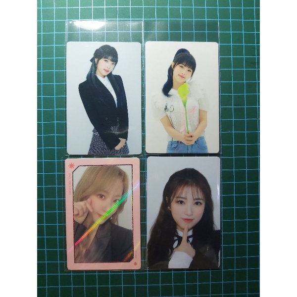iz*one izone le sserafim lesserafim sakura  photocard one the story goods md 2 normal ver trading ca