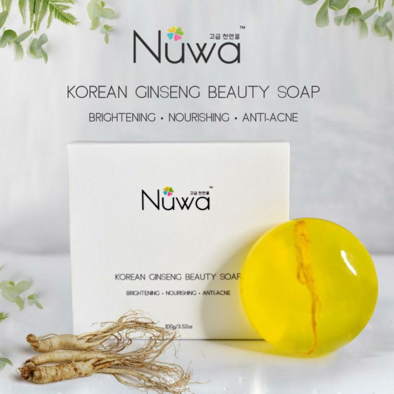 NUWA Korean ginseng soap