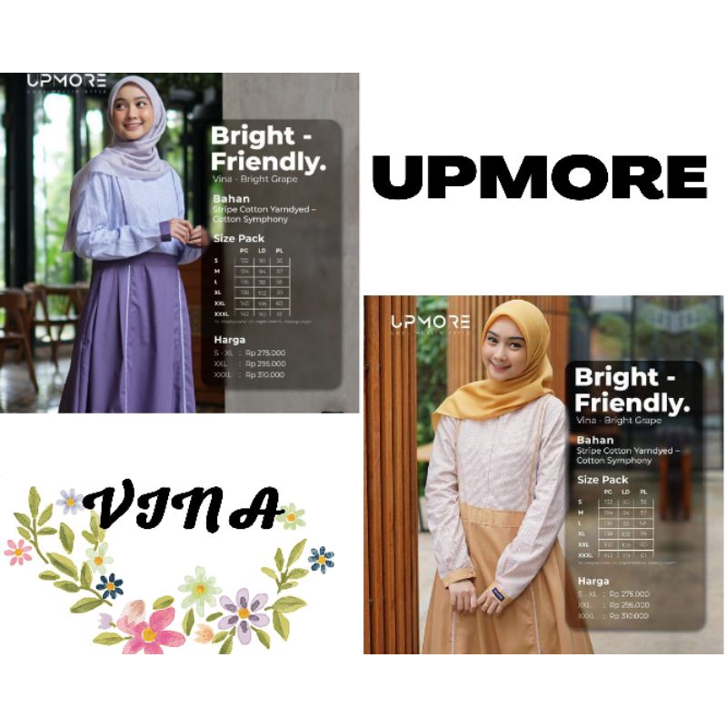 gamis Vina by Upmore