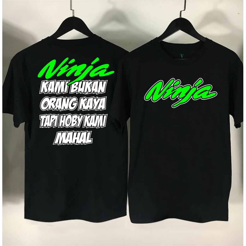 KAOS NINJA HOBY MAHAL / KAOS DISTRO / BAJU COWOK / TSHIRT PRIA / PAKAIAN PRIA