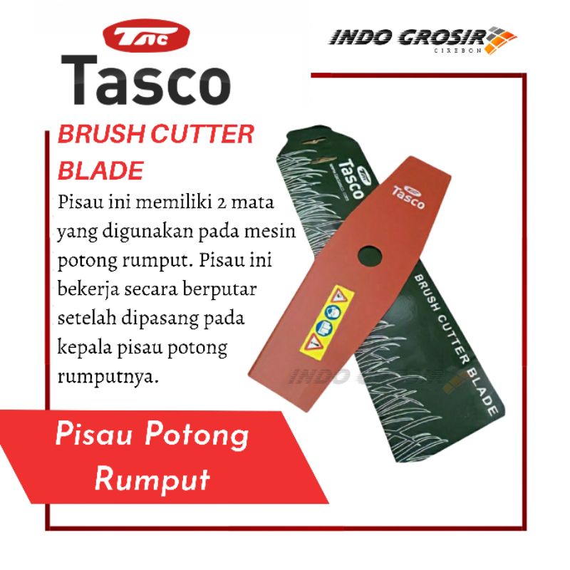 TASCO Brush Cutter Blade / Mata Pisau Mesin Potong Rumput Gendong 2T 2 Mata