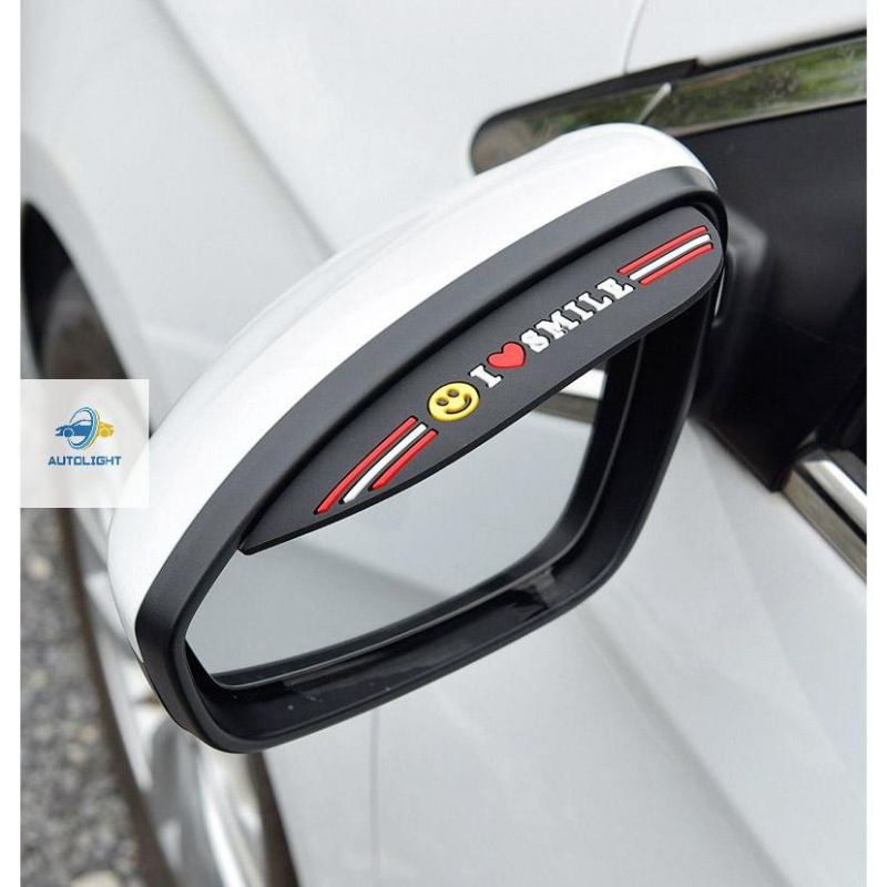 Talang air Spion PVC Pelindung Spion Kaca Mobil Anti Hujan