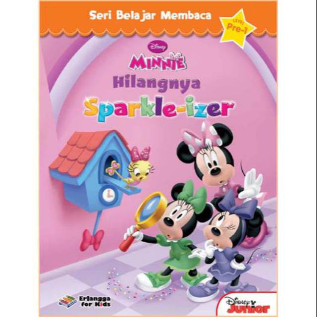 ERLANGGA FOR KIDS - MINNIE MOUSE: HILANGNYA SPARKLE-IZER - HF