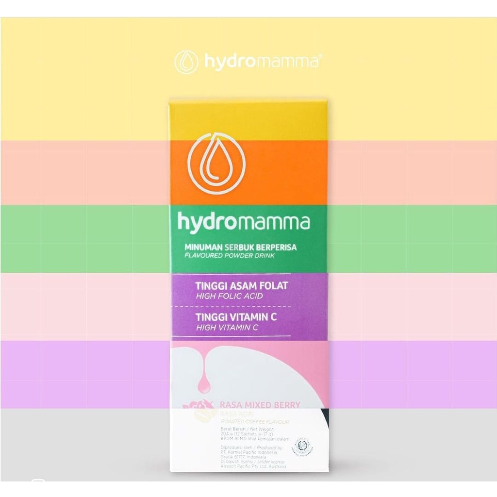 Hydromamma Minuman Ibu Hamil Mix Aneka Rasa  Exp  2024