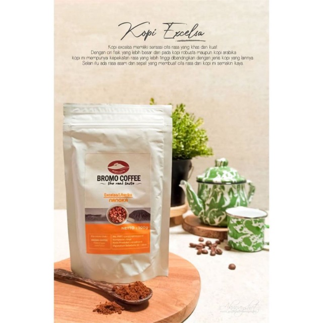 

KOPI LIBERIKA 100g KOPI BUBUK KASAR BROMO COFFEE