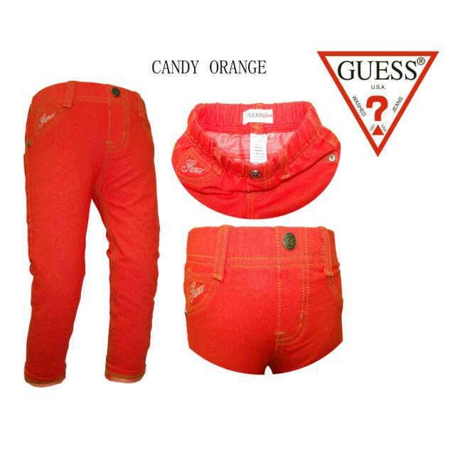 celana anak Jegging Guess Orange