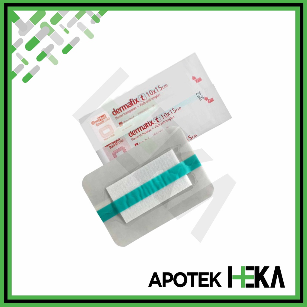 Dermafix T 10 x 15 cm 1 pc - Plester Luka Anti Air (SEMARANG)