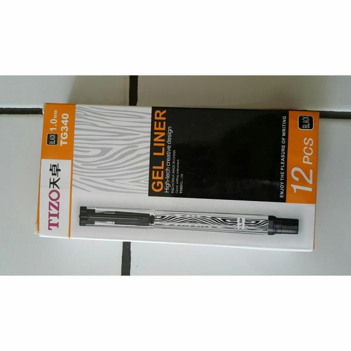 

Buruan beli] Bolpoin Gel TIZO TG - 340 1.0 mm / Gel Pen Tanda Tangan TIZO TG - 340