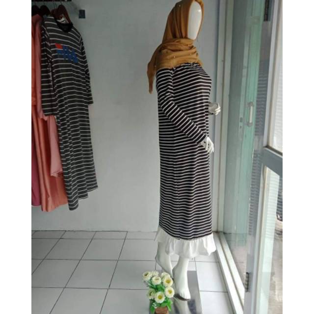 Gamis rempel bawah