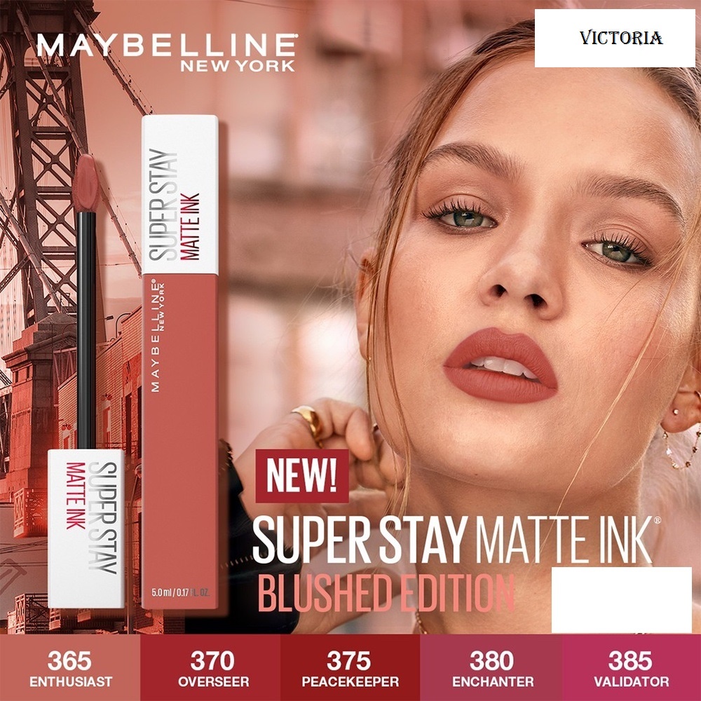 (Part 2) CITY-Rogue Reds Edition Super Stay Matte Ink Maybelline Superstay Lip cream (VH)