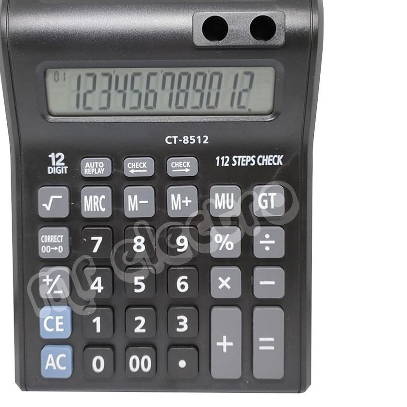 

EXCLUSIVE!KALKULATOR 8512 DOUBLE DISPLAY / 12 DIGIT / KALKULATOR 2 LAYAR / 2 TAMPILAN|RA5