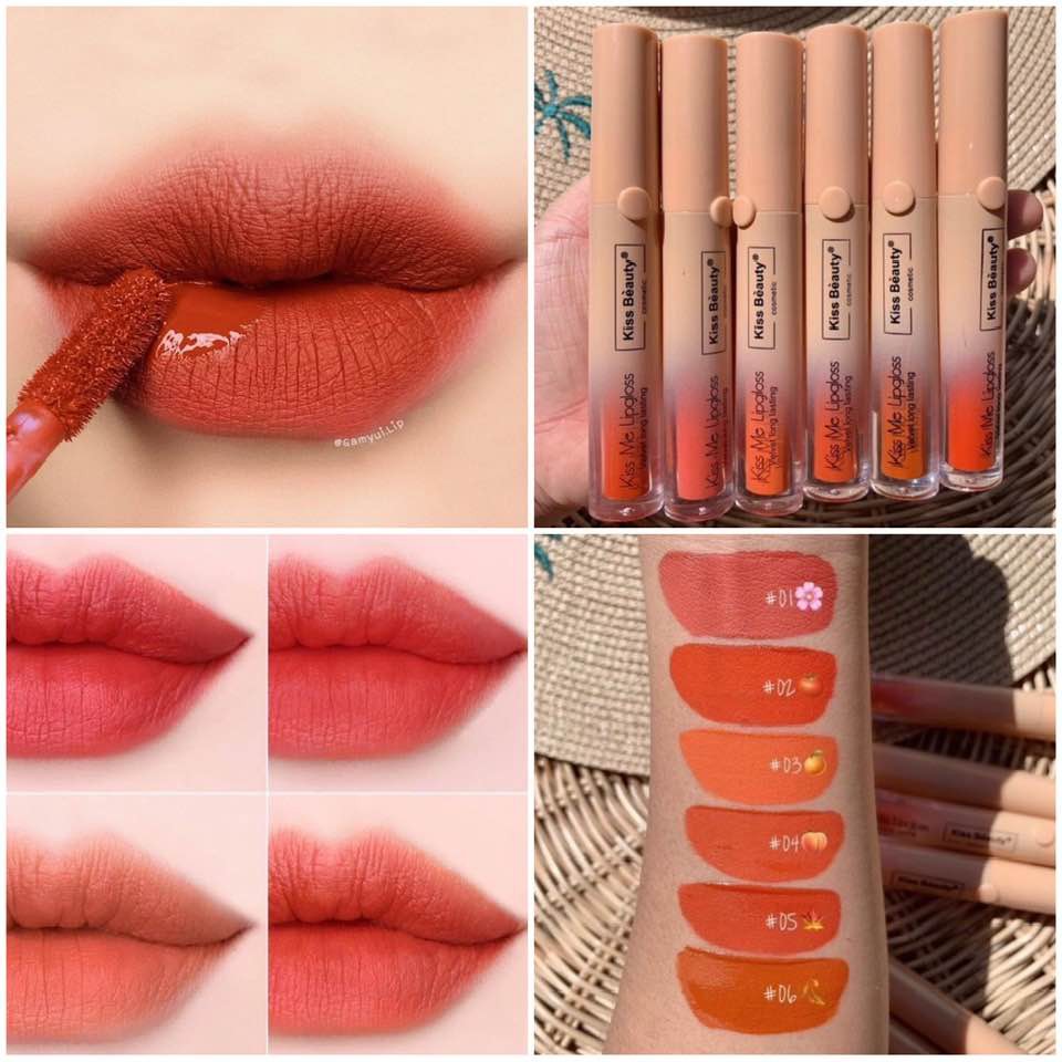 [ Per PCS ] - Kiss Beauty / KISS ME LIPS Soft Matte lipgloss 7961