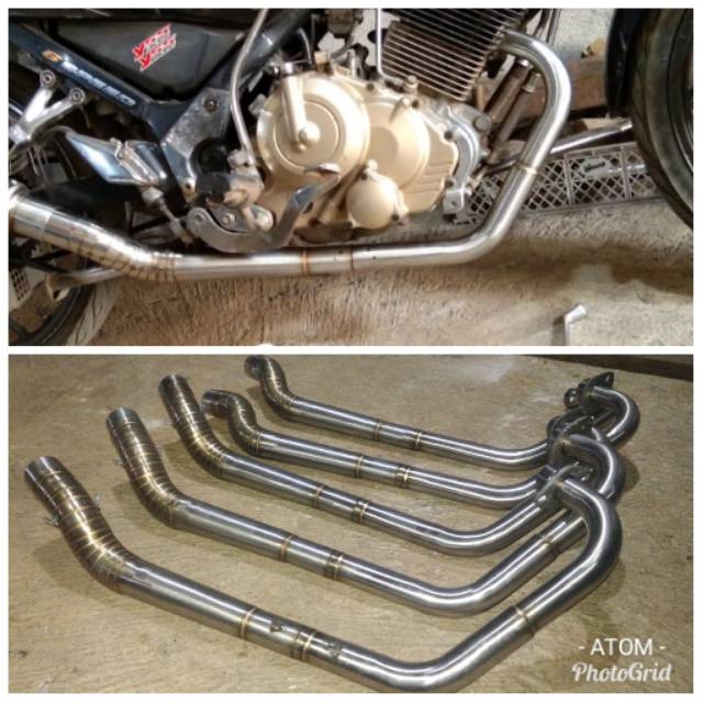 Leher/Pipa/Header SATRIA FU 200CC UP