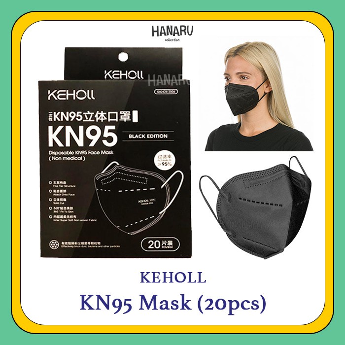 KEHOLL Masker KN95 Disposable 5PLY (10pcs / 20pcs) / Mask KN 95 KEHOL - 10 PCS NO BOX