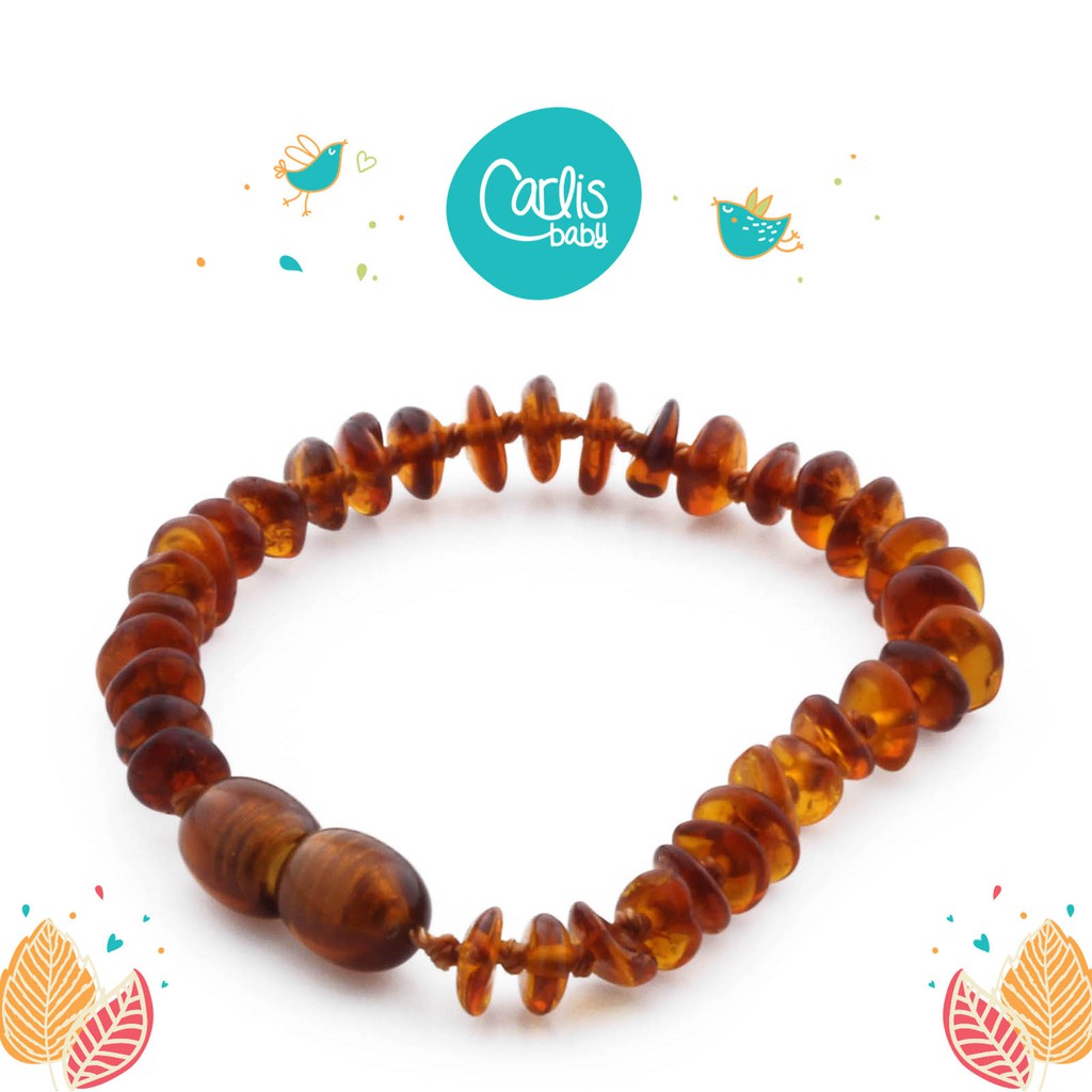 RO5X2C Gelang Amber Tumbuh Gigi Bayi By Carlis Baby