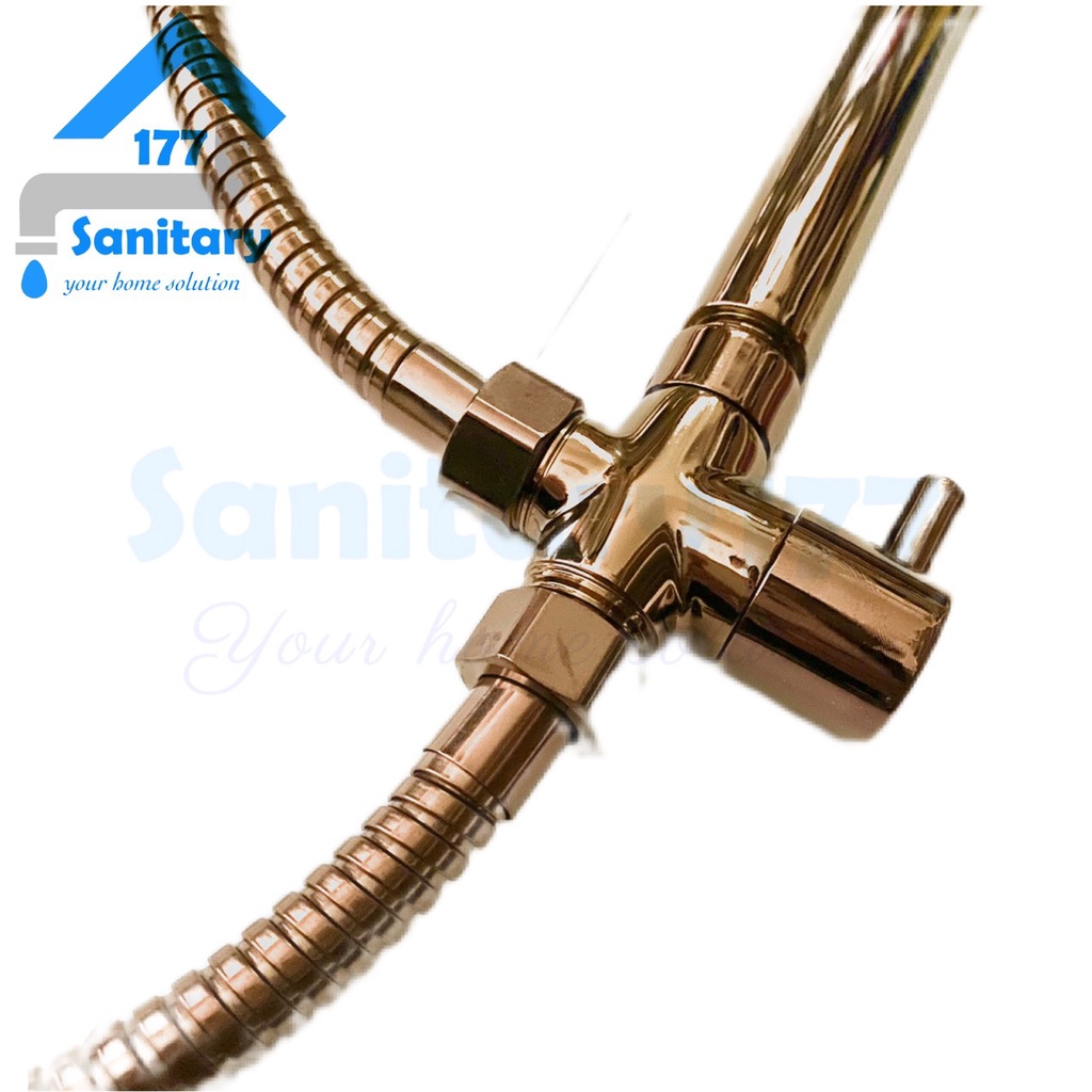Tiang Shower Column stainless Rose gold TS7-shower colom kolom sower rainfall stenlis jumbo rosegold