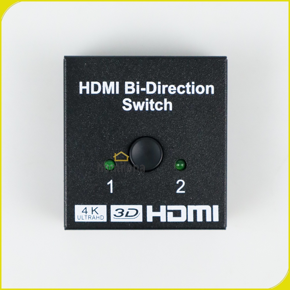 HDMI Bi-Directional 2x1 Switch 3D 1.4V - Robotsky ACDG0 - Black