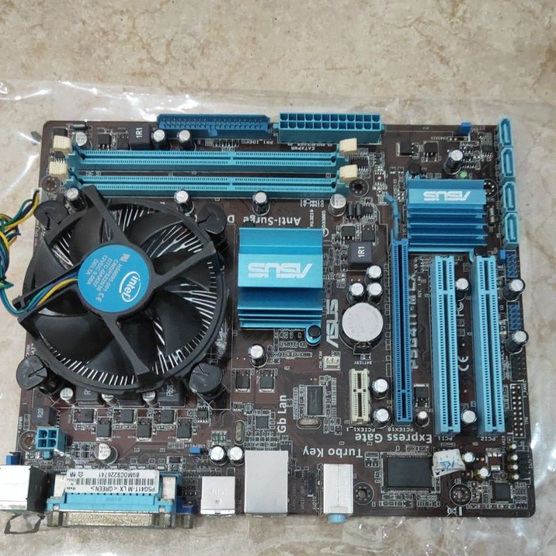Paket Mainboard G41 Procesor E8500 Core 2 Duo -Paket Mobo G41 Ddr 3 plus fan