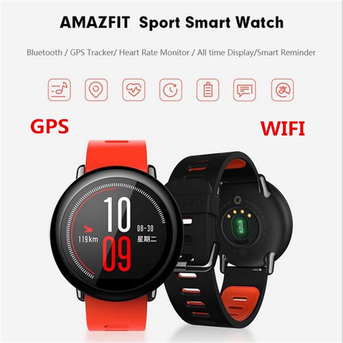 Jual Amazfit Pace Smartwatch International/Global Version model A1612 FAST RESPOND Shopee