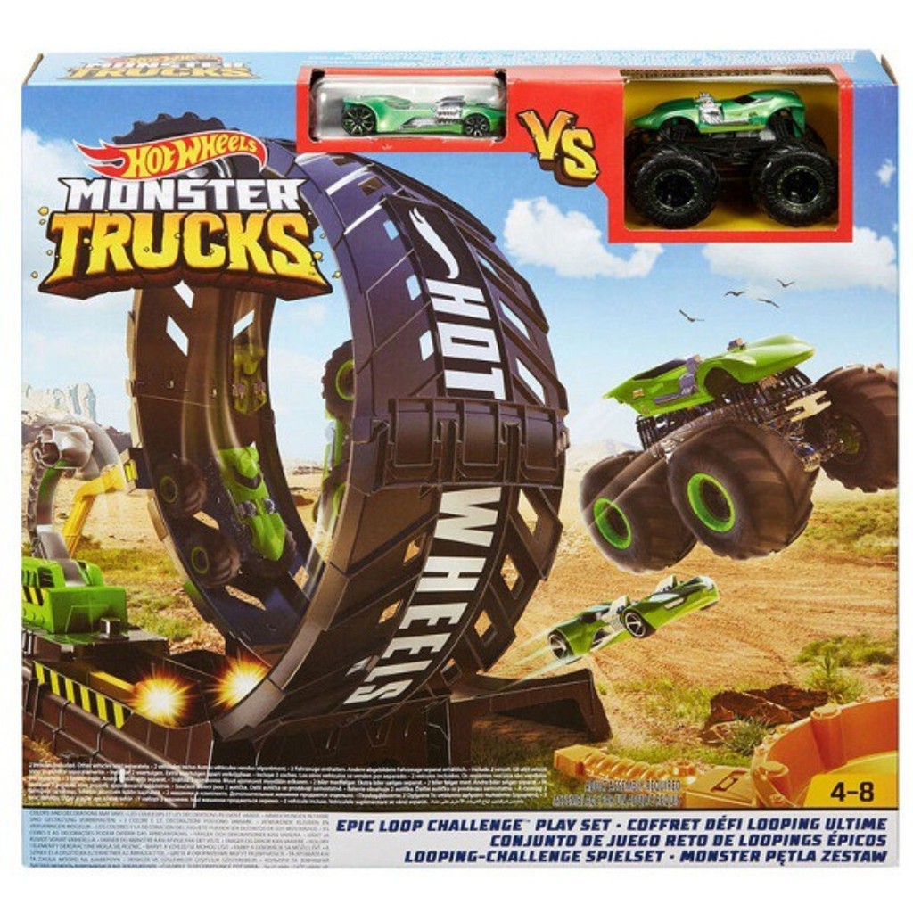 hot wheels monster jam track set