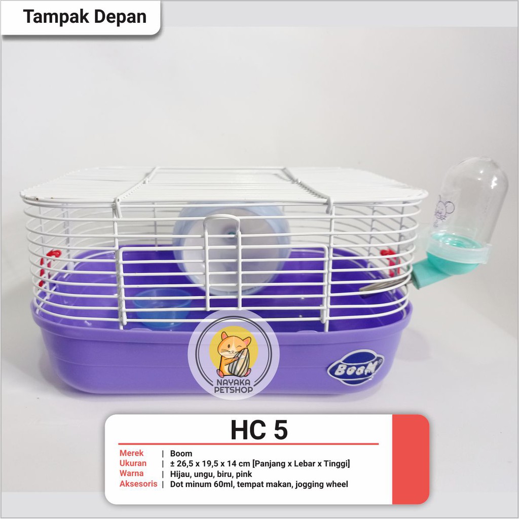 Kandang Hamster Boom HC5