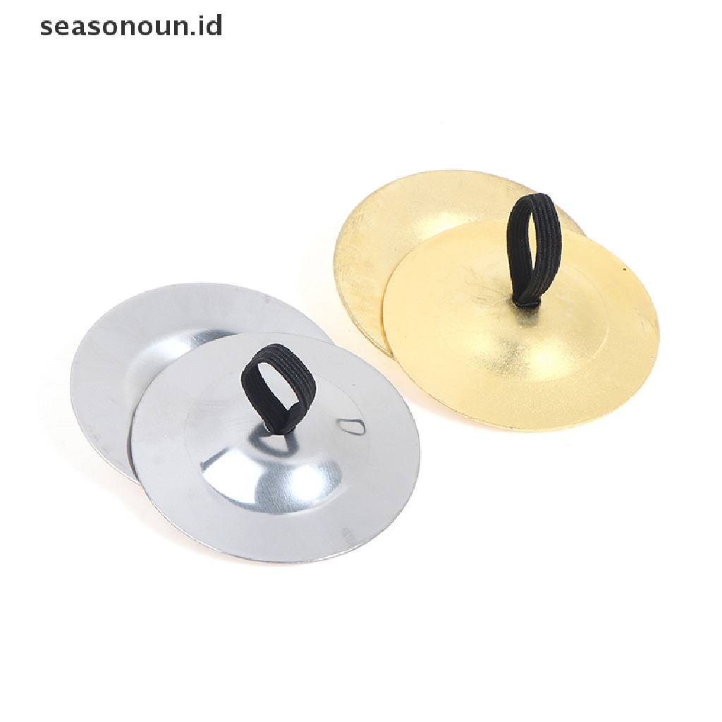 【seasonoun】 Child Musical Instrument Early Education Baby 1Pair Belly Dance Finger Dial Pads .