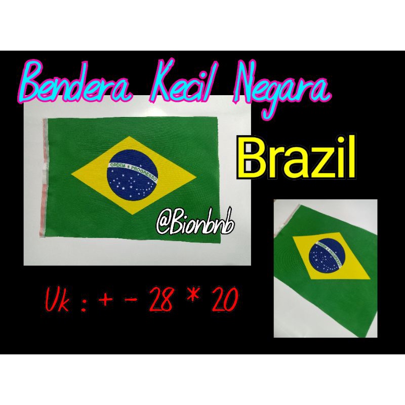 Bendera Negara Brazil Ukuran Kecil Bendera Negara Piala Dunia Brazil Bendera Negara Aksesoris