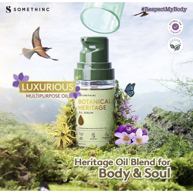 Somethinc Botanical Heritage Oil Serum 40ml
