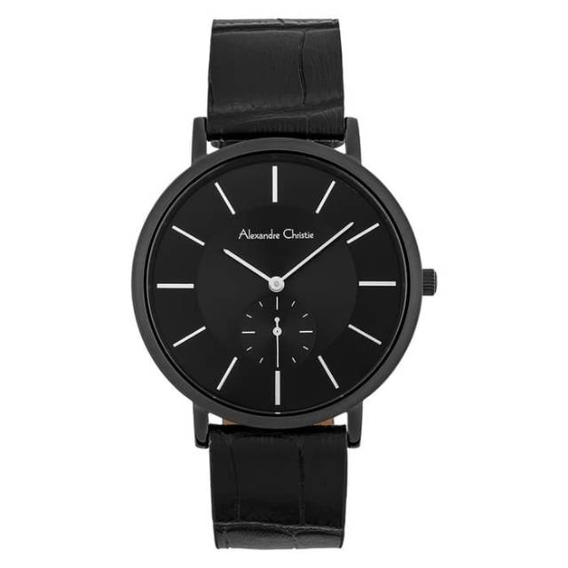 ALEXANDRE CHRISTIE PRIA AC 8575 MS ORIGINAL LEATHER ( BLACK )