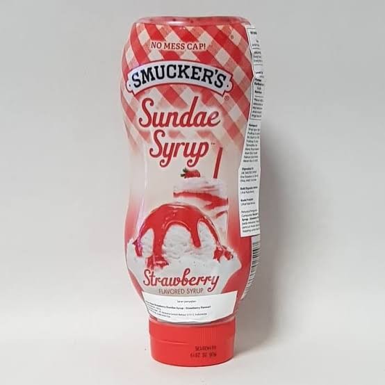 

SMUCKER'S SUNDAE SYRUP STRAWBERRY 567GR