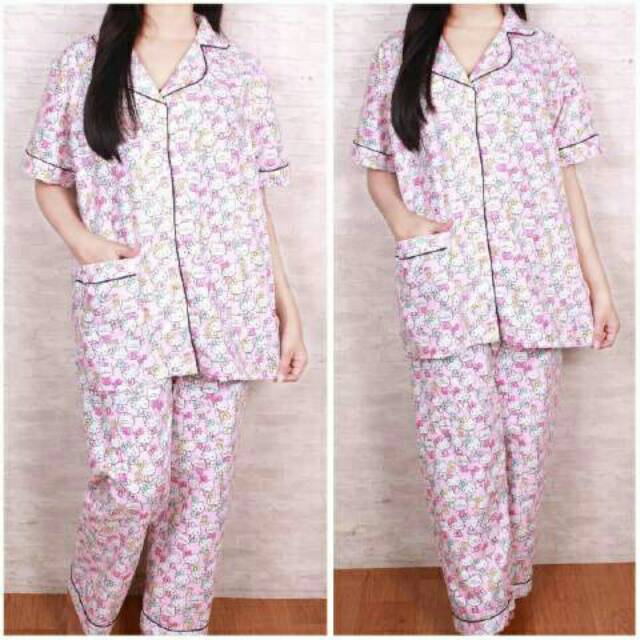PIYAMA CP HELLO KITTY