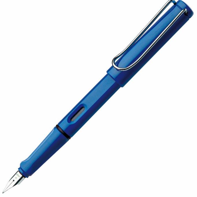 

Lamy Safari & Vista Fountain Pen Pena Charcoal Umbra Converter Black - Blue, M