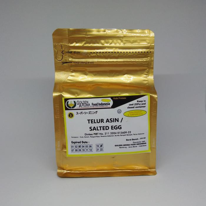

Bumbu Tabur Serbaguna Murah Halal Rasa Telur Asin / Salted Egg 250 Gr 070