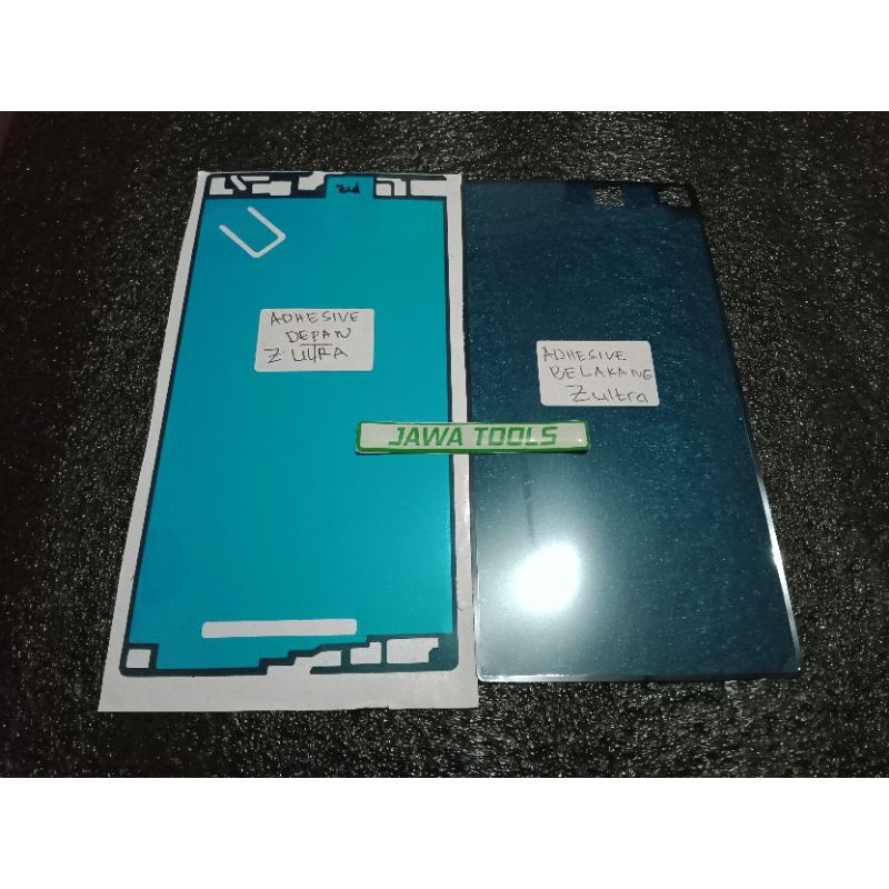 Adhesive lem 3m lcd/depan backdoor/belakang set sony xperia z ultra c6802 c6806 c6833 original oem